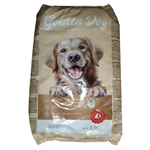 Golden Dog granule pre psov kuracie 10 kg.
