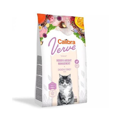 Calibra Cat Verve GF Indoor&Weight Chicken 750g