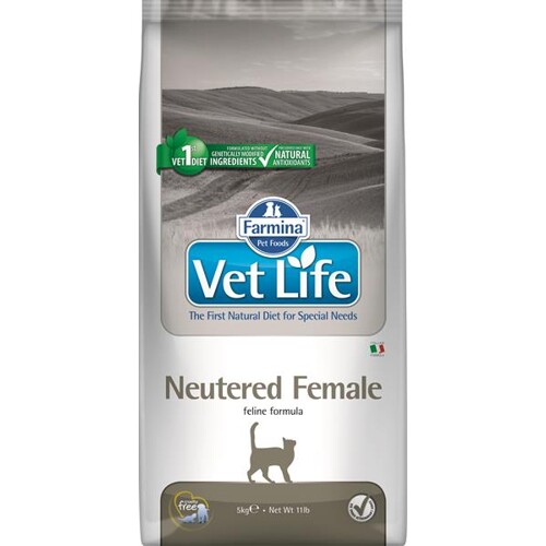 Farmina Vet Life cat neutered female 5 kg