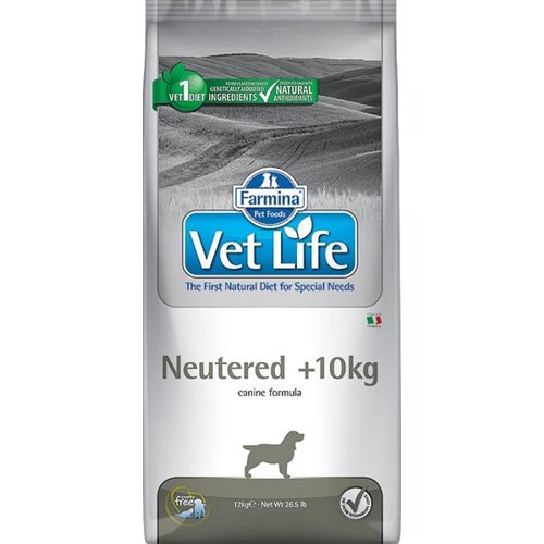 Farmina Vet Life dog neutered 10 kg, 12 kg