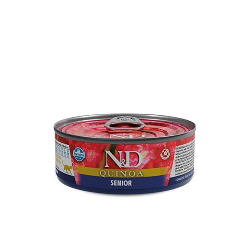 Farmina N&D cat QUINOA senior lamb konzerva 80 g