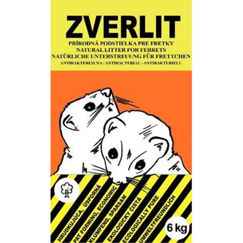 Zverlit hnedý pre fretky 6 kg