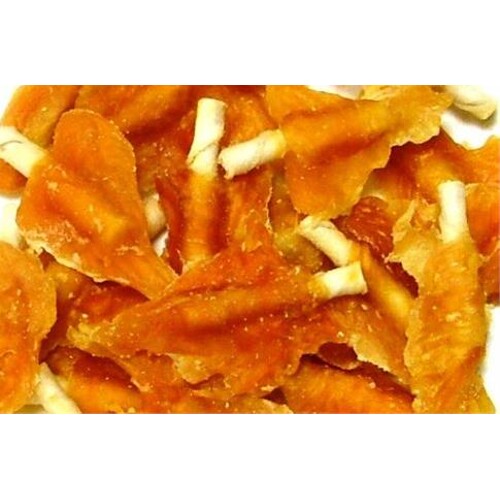 Pamlsok Salač Plátok kurací s kalciovou tyčkou 6 cm 1 kg