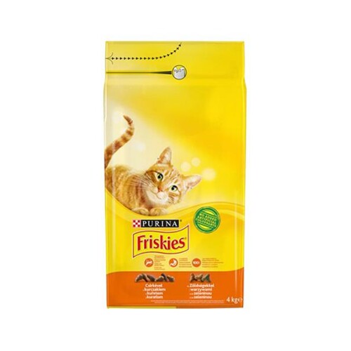 Nestlé Friskies cat s kuraťom a zeleninou 10 kg