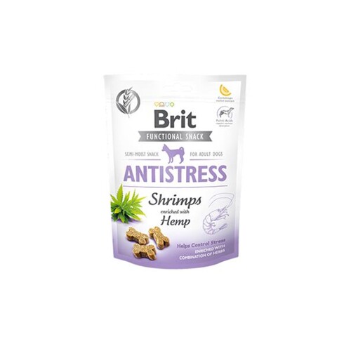 Pamlsok Brit Care Dog Functional Snack Antistress Shrimps 150 g
