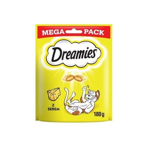 Pamlsok Mars DREAMIES MEGA pack cat syrové 4 x 180 g