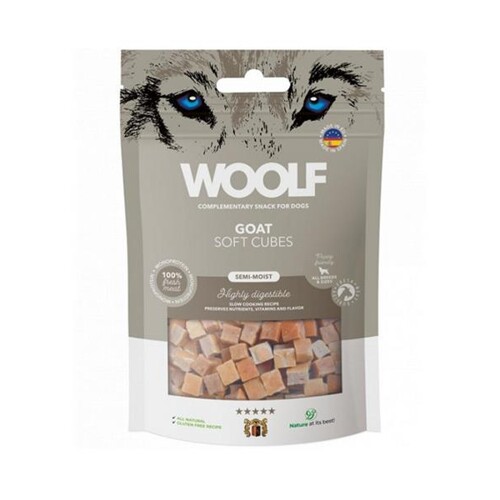 Pamlsok Woolf Dog Soft Cubes Goat 100 g