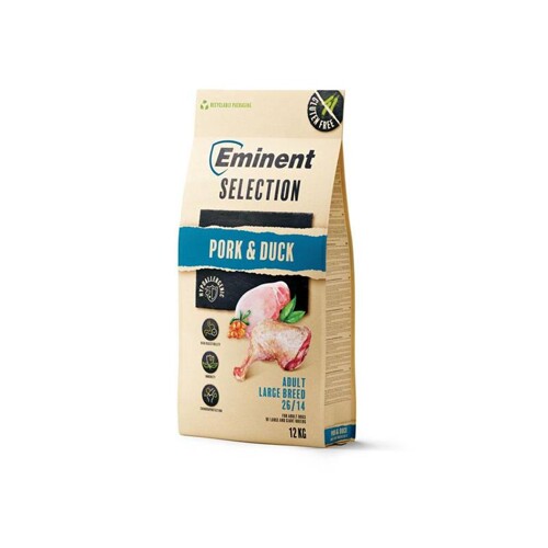 Eminent dog Selection Adult Large Breed Pork & Duck 12 kg