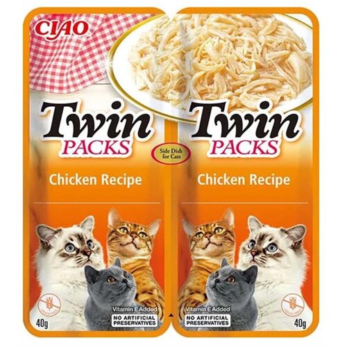 Inaba Twin Packs Cat Kapsička Kura 80 g