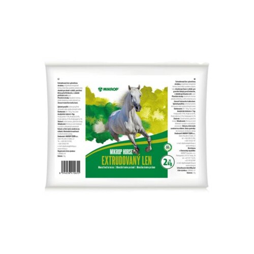 MIKROS Horse Extrudovaný ľan 2 kg