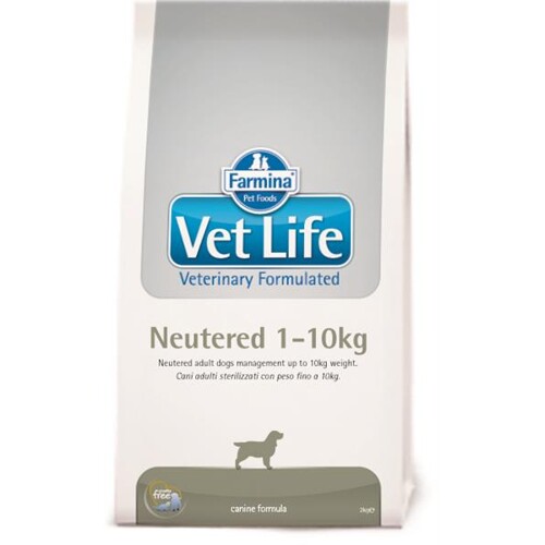 Farmina Vet Life dog neutered 1-10 kg, 10 kg