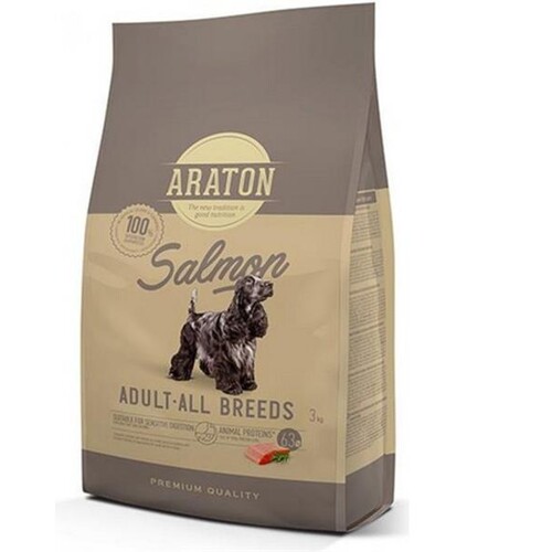 ARATON dog adult salmon NEW 3 kg (3 kg)