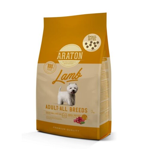 ARATON dog adult lamb small 3 kg