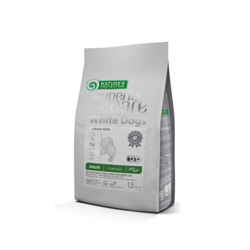 Natures P Superior care white dog GF adult Insect small breed 1,5 kg