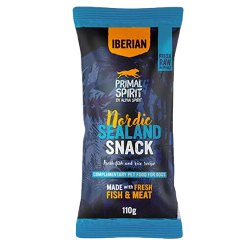 Primal Spirit Dog Iberian Snack - Nordic Sealand 110g