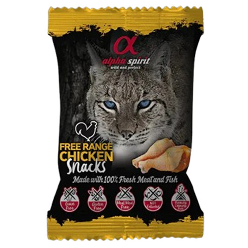Alpha Spirit Snack Cat - kuracie mäso 50g