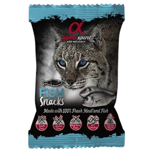 Alpha Spirit Snack Cat - morské ryby 50g