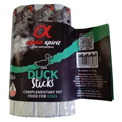 Alpha Spirit 16 Sticks - Kačacie tyčinky 160g