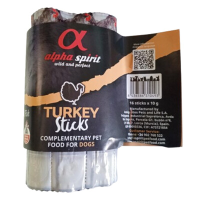 Alpha Spirit 16 Sticks - Morčacie tyčinky 160g