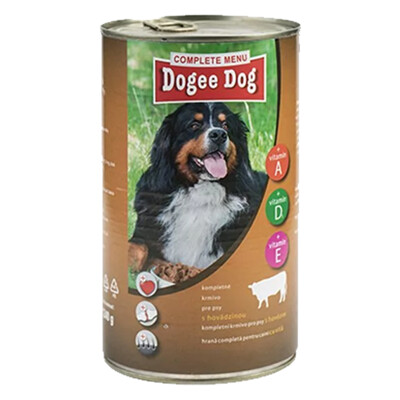 Dogee Dog konzerva pre psy Hovädzia 1240g