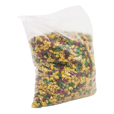 Kŕmne cestoviny kolienka farebné 4,5 kg