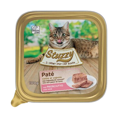 Stuzzy Cat Paté Adult so šunkou 100g