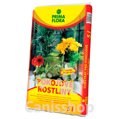 Substrát PRIMAFLORA izbové kvety 5 l.