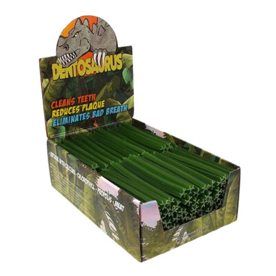 Dentálna tyčinka Dentosaurus s chlorofylom S 10cm - 10ks