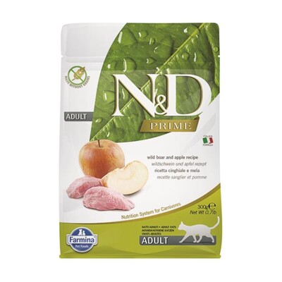 Farmina N&amp;D cat PRIME (GF) adult, boar &amp; apple 0,3 kg (0,3 kg)