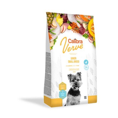 Calibra Dog Verve GF Junior Small Chicken &amp; Duck 1,2 kg