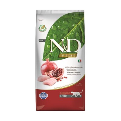 Farmina N&amp;D cat PRIME (GF) adult, chicken &amp; pomegranate 5 kg (5 kg)
