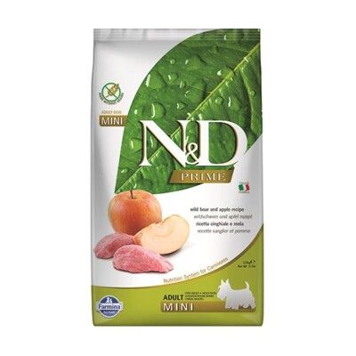 Farmina N&amp;D dog PRIME (GF) adult mini, boar &amp; apple 2,5 kg