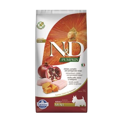 Farmina N&amp;D dog PUMPKIN (GF) adult mini, chicken &amp; pomegranate 7 kg