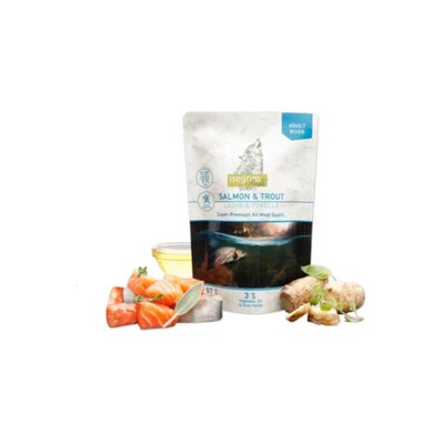 ISEGRIM dog Adult Isegrim Roots, Salmon &amp; Trout bal. 7 x 410 g kapsičky
