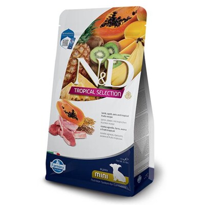 Farmina N&amp;D dog TROPICAL SELECTION (AG) puppy mini, lamb 5 kg