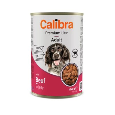 Calibra KONZERVA dog Adult Premium Hovädzie 1240 g