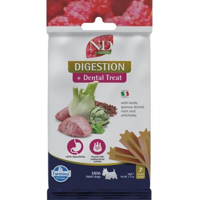 Pamlsok Farmina Quinoa Dog Digestion Adult Mini 60g