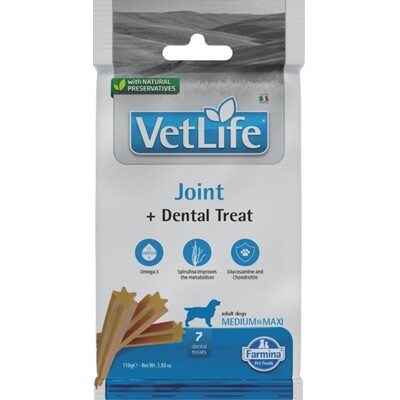 Pamlsok Farmina Vet Life Dog Joint Adult medium &amp; maxi 100g