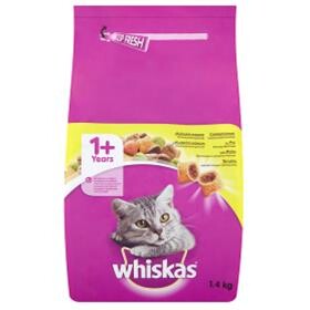 Mars WHISKAS Adult cat s kuracím mäsom 1,4 kg