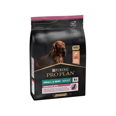 ProPlan MO Dog Adult Small&amp;Mini Sensitive Skin losos 3 kg