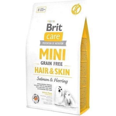 BRIT Care dog MINI Grain Free Hair &amp; Skin 2 kg