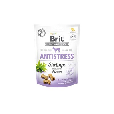Pamlsok Brit Care Dog Functional Snack Antistress Shrimps 150 g