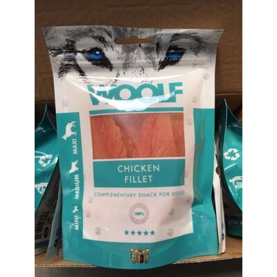 Pamlsok Woolf Dog Chicken Fillet 100 g