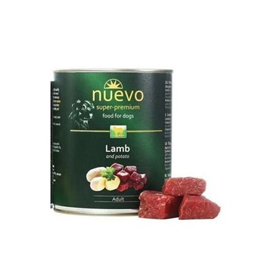 NUEVO dog Adult Lamb &amp; Potato bal. 6 x 800 g konzerva