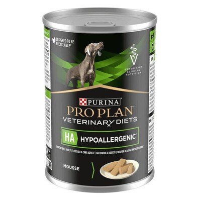 Purina VD Canine - HA Hypoallergenic KONZERVA 0,4 kg