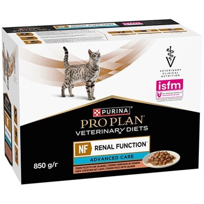 Purina VD Feline - NF Advance Care Salmon kapsička 10x85 g
