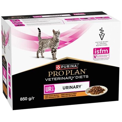 Purina VD Feline - UR St/Ox Urinary Chicken kapsička 10x85 g