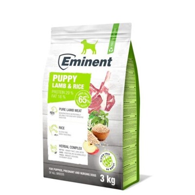 Eminent Dog Puppy Lamb &amp; Rice NEW 3 kg