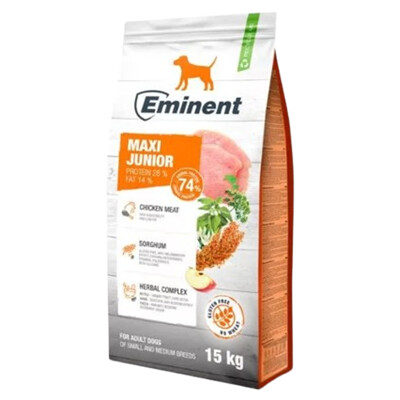 Eminent Dog Maxi Junior 15 + 2 kg
