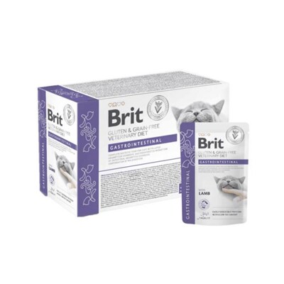 Brit VD Gluten &amp; Grain-Free Cat Fillets in Gravy Gastrointestinal 12 x 85 g ka...